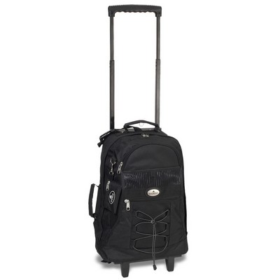 Everest® Wheeled Backpack, 25.9L, Black
