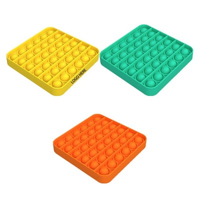 Square Push Pop Bubbles Fidget Toy