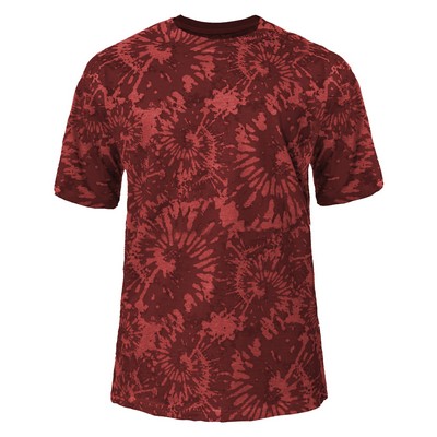 Badger Sport Tie-Dye Tri-Blend Tee