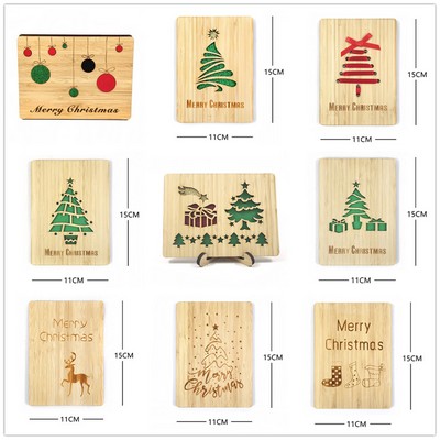 Bamboo Holiday Greeting Cards