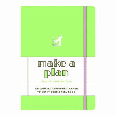 Make a Plan Undated Planner and Weekly Agenda Notebook