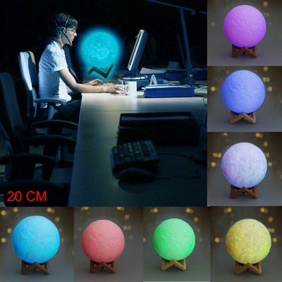 7.88" Seven Color Globe Light