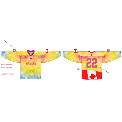 Ice Hockey Jerseys, Full Customization, Fully Sublimated and Cut and Sew/Tackle Twill/Embroidery