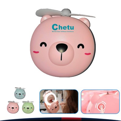 Scoot Led Fan Mirror