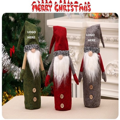 Christmas Wine Bottle Cover