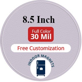 Magnet - 8.5" Diameter Circle - 30 Mil