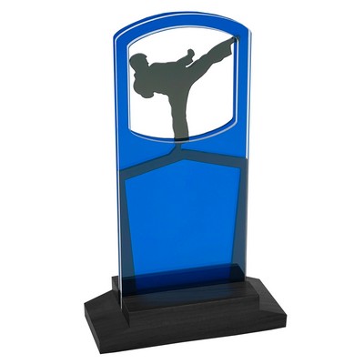 Martial Arts – Men's Award Black Wood Base
