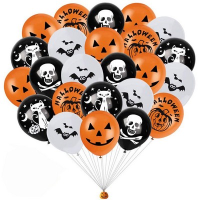 Various 22" Hallowmas balloons
