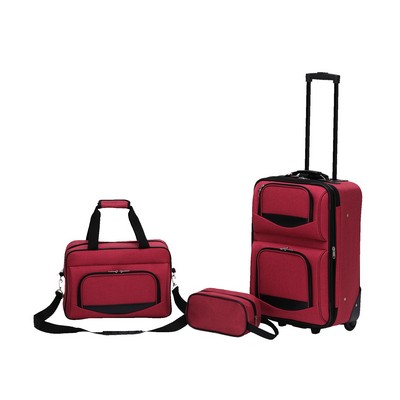 Heather Red 3 Piece Set