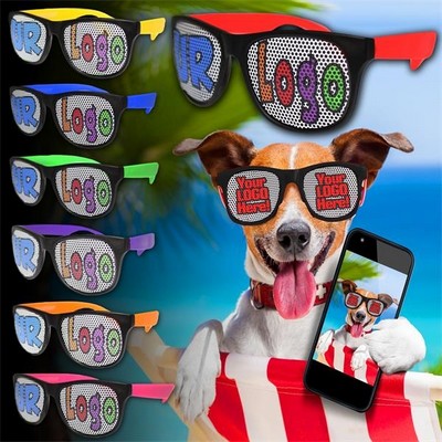 Custom Neon Billboard Sunglasses