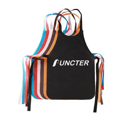 16.5" x 24.4" Non Woven Aprons Unisex Cooking Painting Aprons for Adults