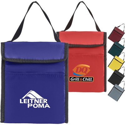 Food Safe Foil Lining Polyester Lunch Bag