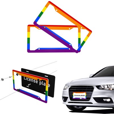 Metal Motorcycle License Plate Frame