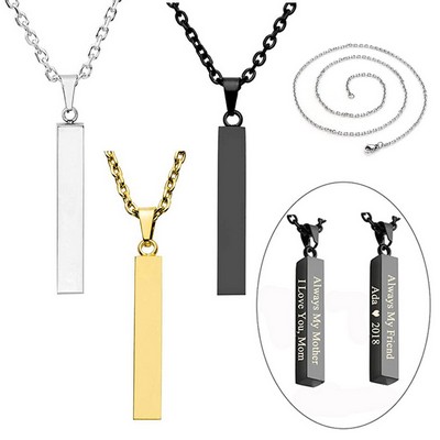 Stainless Steel Pendant Necklace