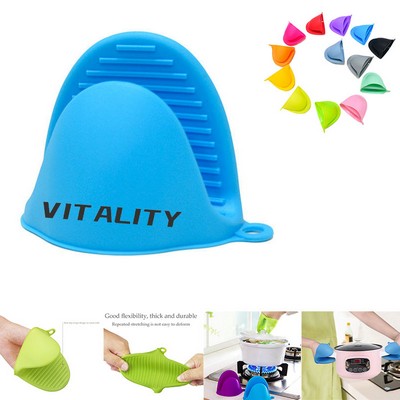 Lightweight Non-Slip Compact Rubber Oven Mitts