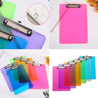 A4 Clear Clipboard with Hook