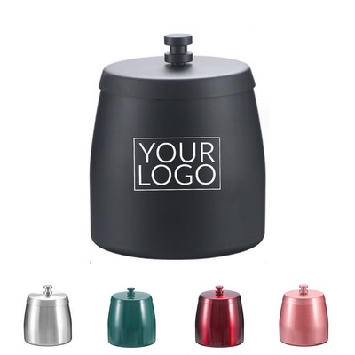 Stainless Steel Ashtray w/Lid