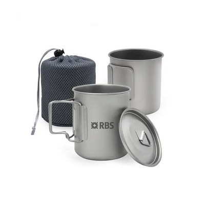 Everest Ultralight Titanium Camping Mug (12oz/14oz/16oz)