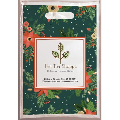 Christmas Scatter Design 3 Plastic Bag (9" x 13")