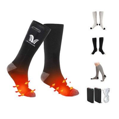 Electric Rechargeable Battery Heated Socks
