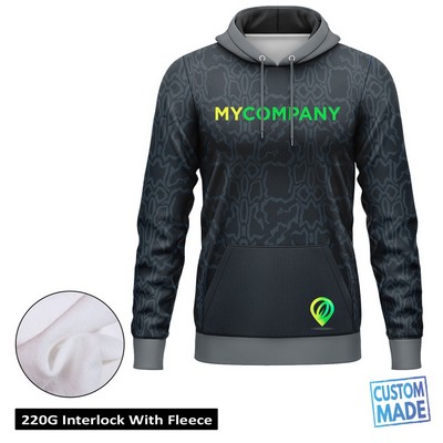 Unisex & Kids' Sublimation 220G Ultra Light Kangaroo Hoodie