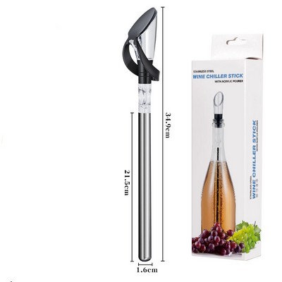 Stainless Steel Wine Cooling Rod Pourer