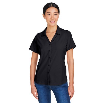 CORE365™ Ladies' Ultra UVP® Marina Short Sleeve Shirt