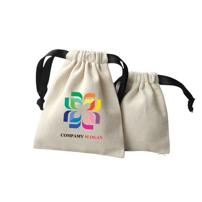 Cotton Bag with Drawstring
