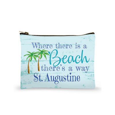 Beach Theme Zipper Bag