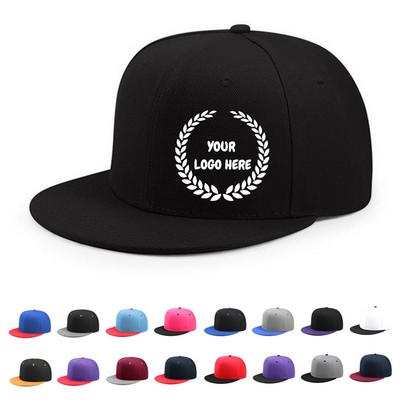 Flat Brim Baseball Cap