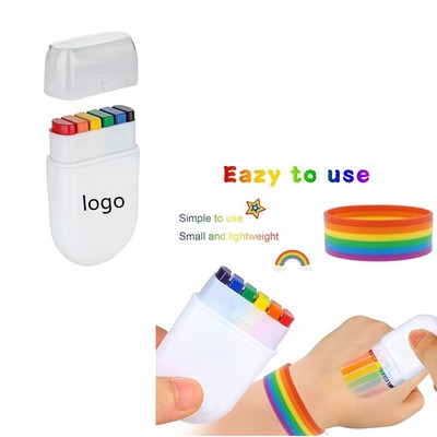 Rainbow Face Paint