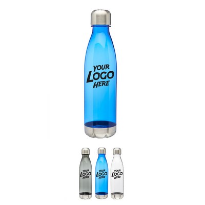 Plastic Cola Shaped Water Bottles - 25 oz