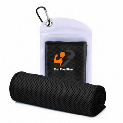 Cooling Towel With Zip Pocket