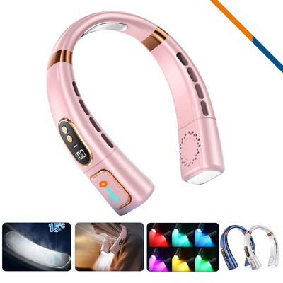 Laromy LED Lighting Turbo Neck Fan