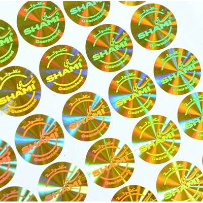 2" Holographic Labels Hologram Stickers