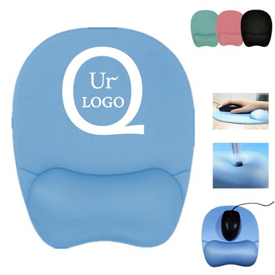 Custom Logo Mouse Pad w/ Wrist Rest