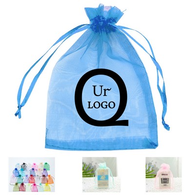 4.13 X 5.9" Organza Candy Drawstring Bag