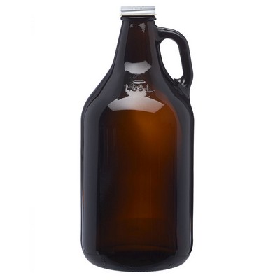 Amber Glass Beer Growlers 64 oz