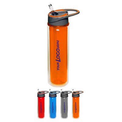 Sports Water Bottles with Straw 19 oz