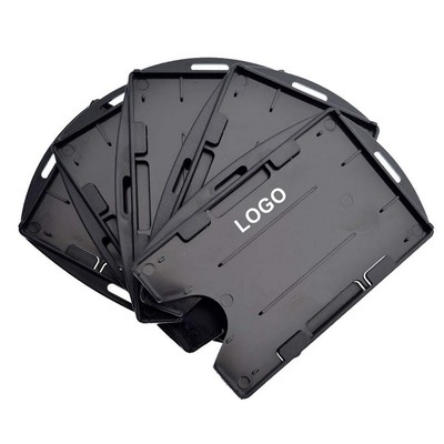 Plastic Open Face 2 Card ID Badge Holder