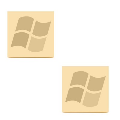 Gold Stainless Engravable Square Cufflinks