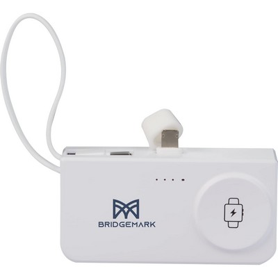 Hue Plus 5000 mAh Power Bank with Watch Charger