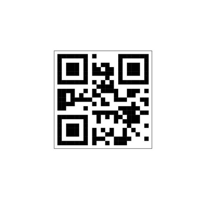 Decal On White Vinyl Material - Laminated For Extended Outdoor Use (2"X2.5")