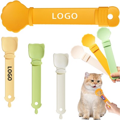 Cat Strip Feeder Pet Spoon