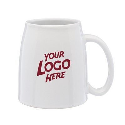 Inverted Ceramic Personalized Mugs. 18 oz