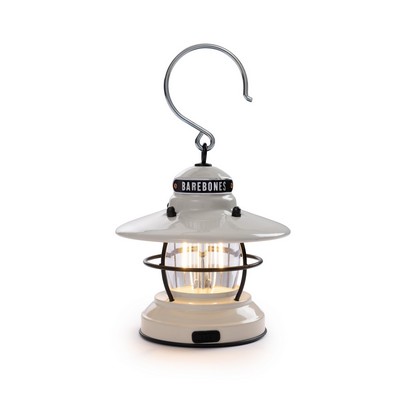 Barebones Rechargeable Edison Mini-Lantern - Vintage White