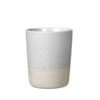 Blomus Sablo - Ceramic Stoneware Thermo Mug Set Of 2 - Cloud White