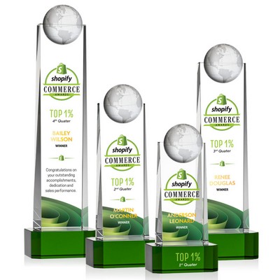 Sherbourne Globe VividPrint™ Award - Green