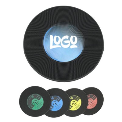 Custom Creative record coasters