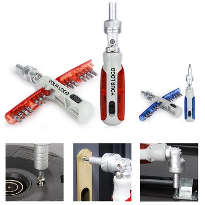 14 In1 Screwdriver Set Ratchet Mechanism Diy Tool